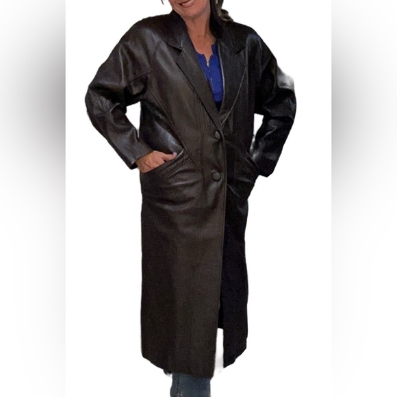 Preston & York women's Dark Brown Trench Coat - Picture 1 of 12